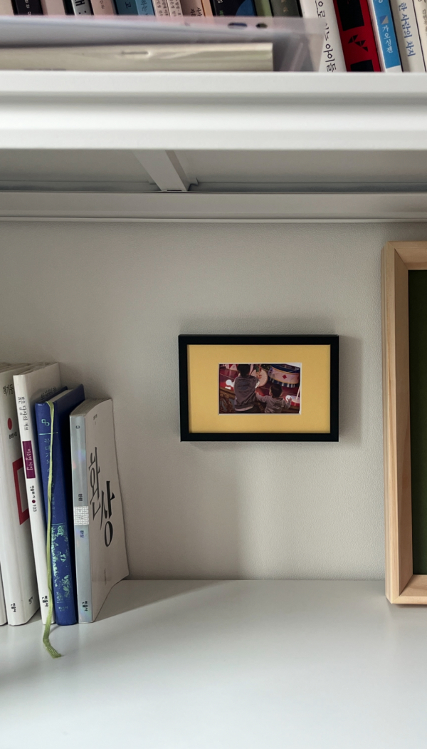 옐로우 마운트 & 블랙 프레임